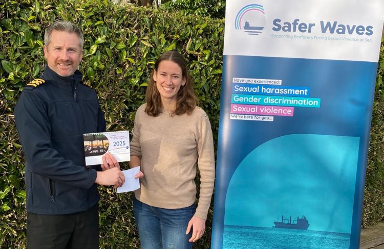 SAFER WAVES BENEFITS FROM WIGHTLINK’S 2025 CHARITY CALENDAR