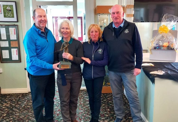 BILL AND FRAN TAKE SHANKLIN & SANDOWN GOLF CLUB’S CHEVERTON TROPHY
