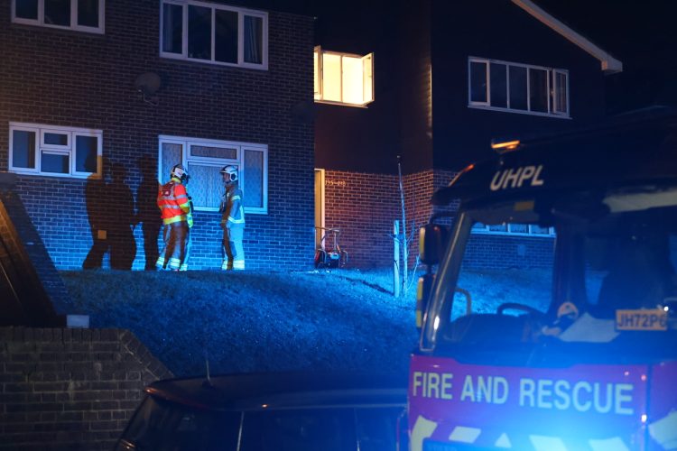 ALARM SOUNDS AS SMOKE FILLS FLAT IN COWES