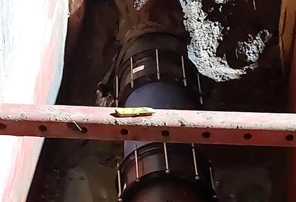 TAPS RUNNING ONCE AGAIN AS REPAIR TO BURST MAIN COMPLETED OVERNIGHT