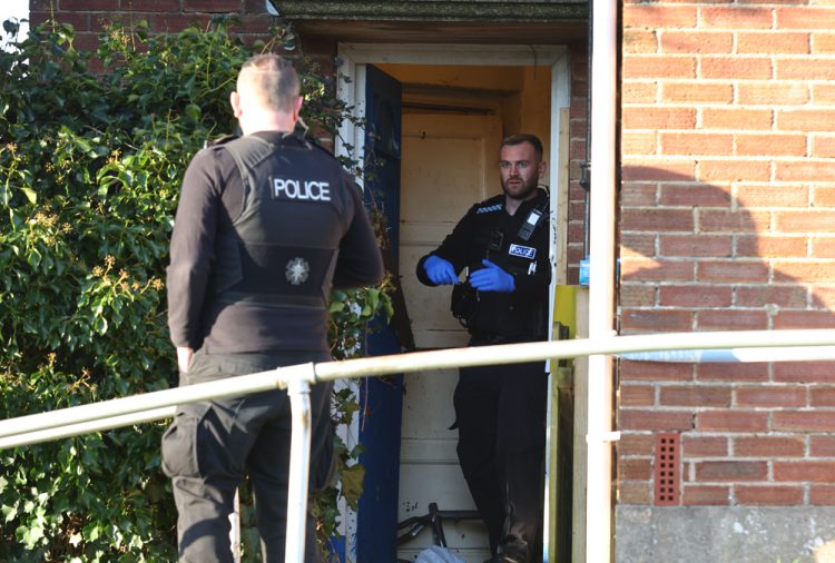 UPDATED: CORDON IN PLACE AS POLICE STAND GUARD OUTSIDE PAN PROPERTY