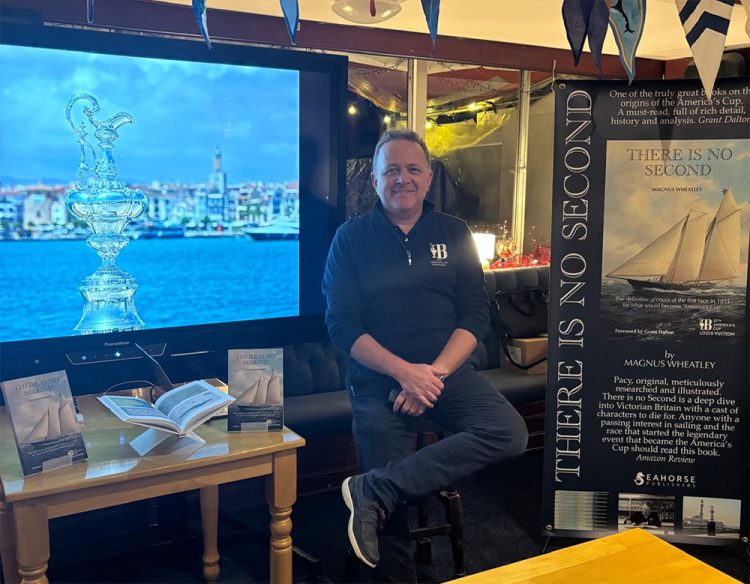 EAST COWES AUTHOR MAGNUS CONTINUES EPIC INTERNATIONAL BOOK TOUR