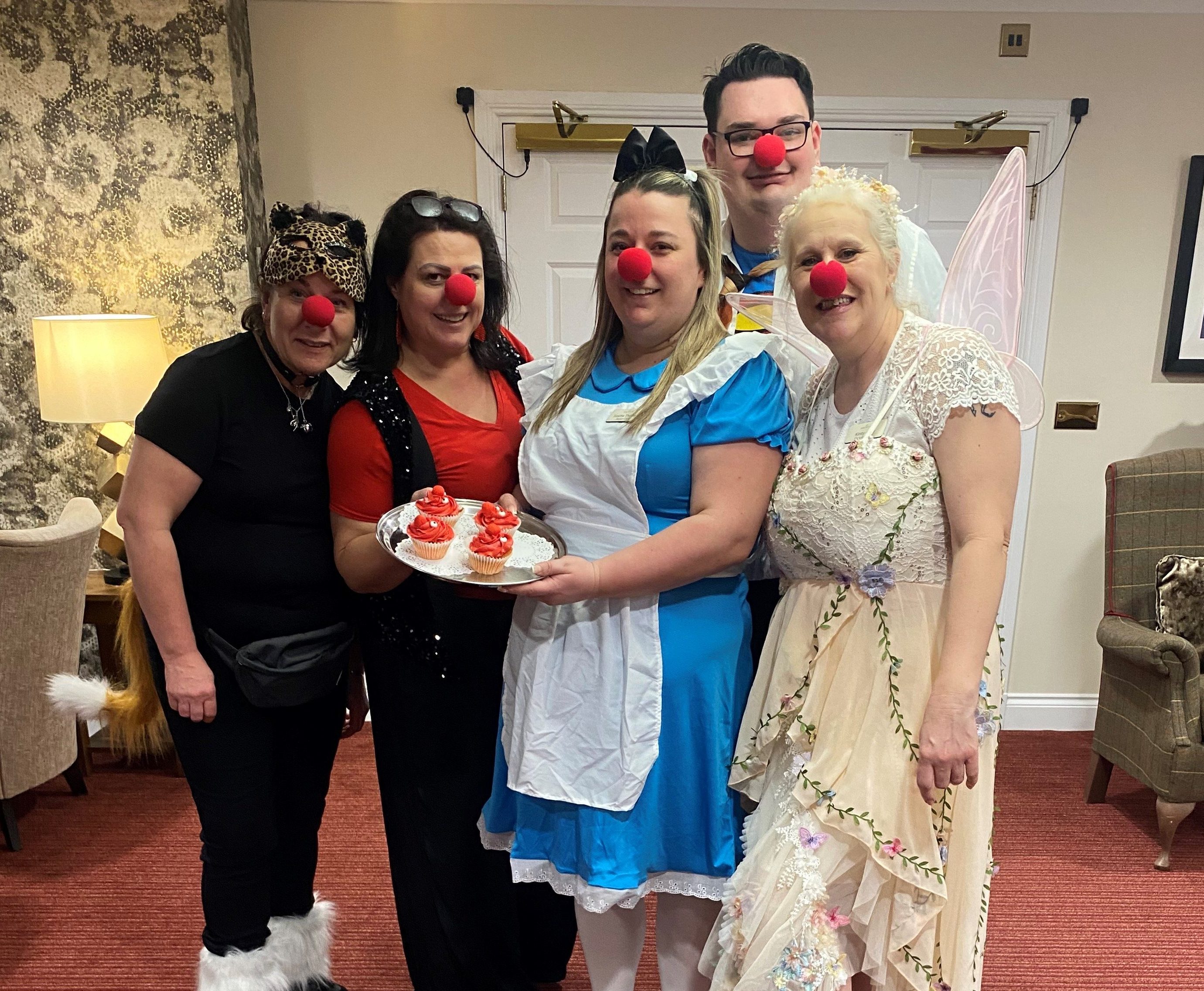 CELEBRATING SPIRIT WEEK AND RED NOSE AT ORCHARD HOUSE