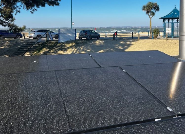 SOLAR PANELS TO HELP WATERSIDE POOL SAVE ON GROWING ENERGY COSTS