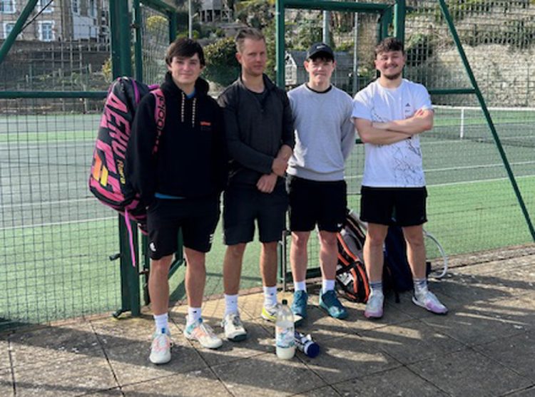 VENTNOR MENS HEAD TOWARDS TOP OF TENNIS’ DIVISION 1