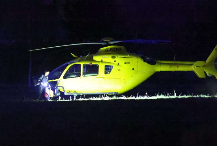 UPDATED: AIR AMBULANCE IN SUNSET MISSION TO THE OUTSKIRTS OF NEWPORT