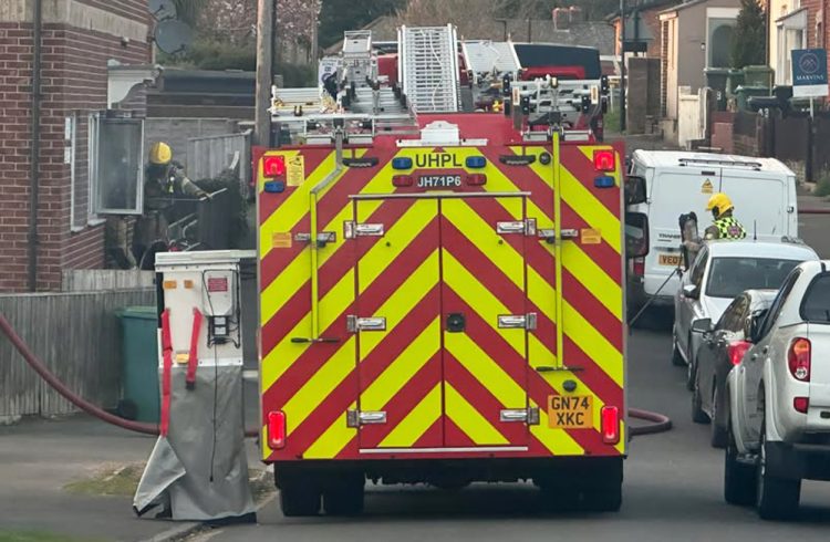FIRE CREWS MOBILISED TO SMOKE-FILLED PROPERTY ON NEWPORT’S PAN ESTATE
