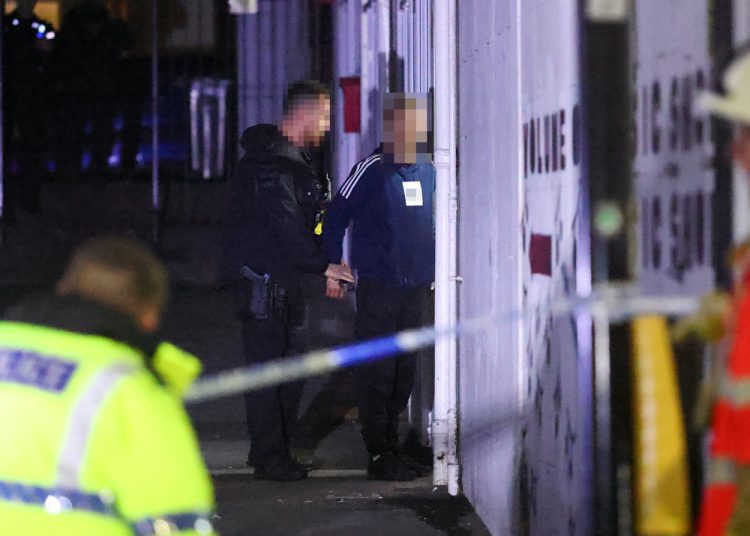 MAN TALKED DOWN FROM ROOF BEFORE ARREST IN SHANKLIN INCIDENT