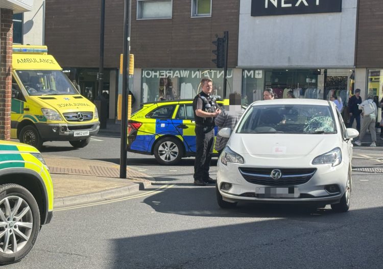 PEDESTRIAN ‘HIT BY LEARNER DRIVER’ IN NEWPORT TOWN CENTRE
