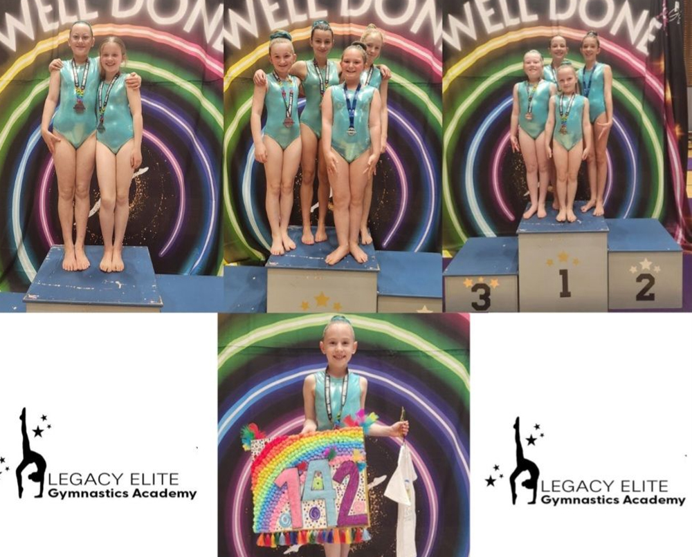 LEGACY ELITE GYMNASTS SHINE AT FIRST COMPETITION OF 2025
