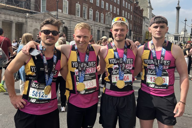 4 YOUNG ISLANDERS RAISE NEARLY £9,000 FOR LUNG CANCER CHARITY AT LONDON MARATHON
