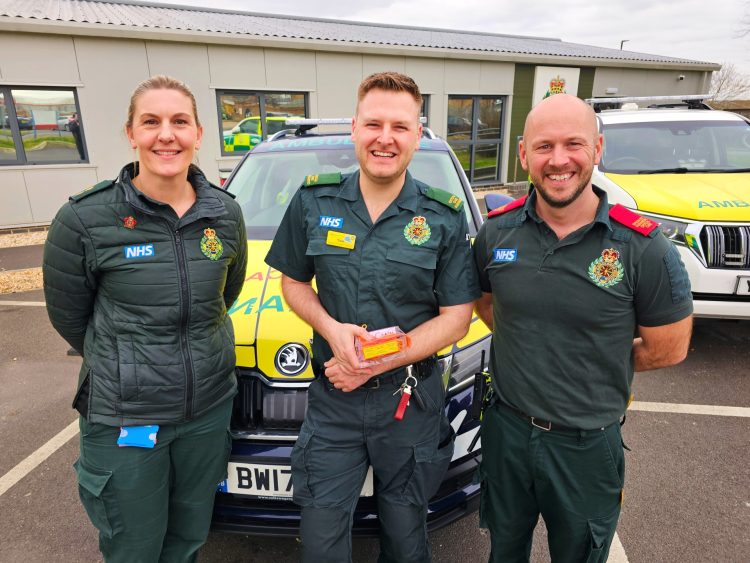 ISLE OF WIGHT PARAMEDICS TRAINED TO DELIVER PIONEERING RESEARCH TRIAL