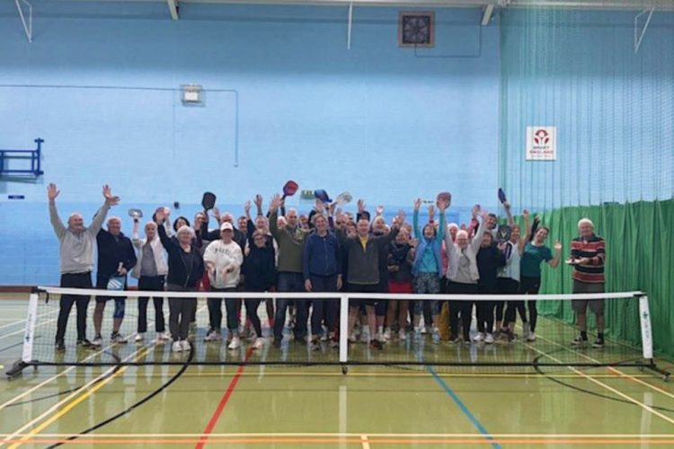 PICKLEBALL FESTIVAL SERVES UP FUN AT WEST WIGHT SPORTS CENTRE