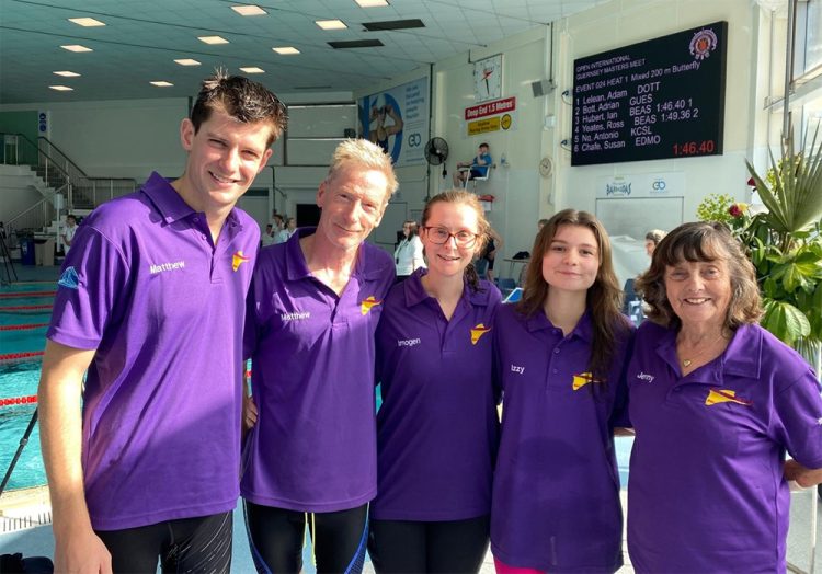 MEDALS APLENTY FOR RYDE SWIMMING CLUB MASTERS TEAM IN GUERNSEY