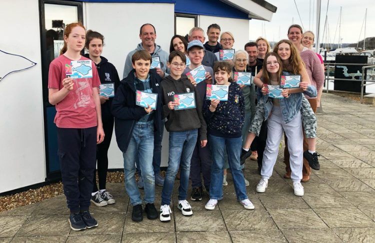 SWIMMERS SURPASS ISLE OF WIGHT COASTLINE CHALLENGE TO RAISE OVER £2,800