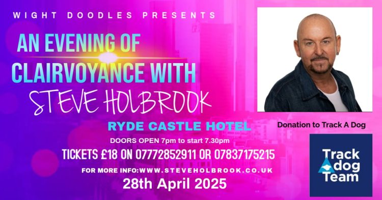 EVENING OF CLAIRVOYANCE WITH STEVE HOLBROOK TO RAISE FUNDS FOR TRACKADOG