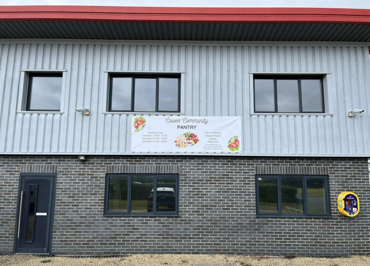 COWES COMMUNITY PANTRY FACES EVICTION – £7,000 FUNDRAISER LAUNCHED TO COVER LEGAL FEES