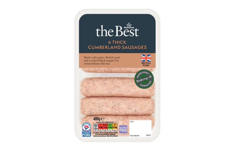 MORRISONS SAUSAGES RECALLED OVER FEARS OF BLUE PLASTIC CONTAMINATION
