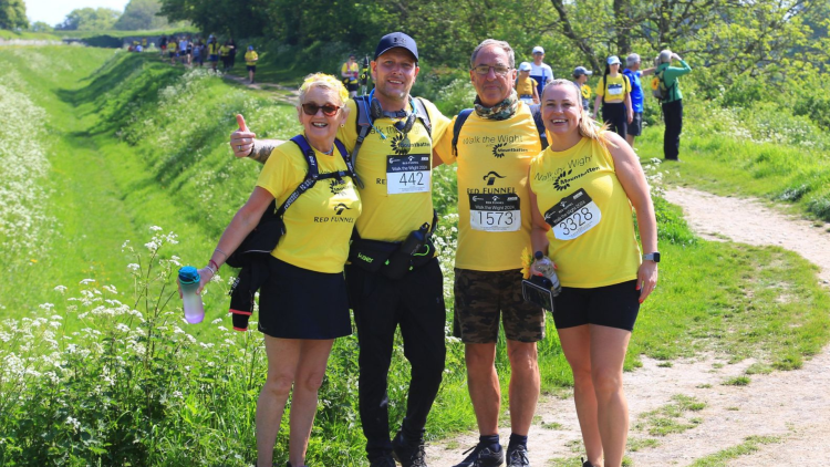 MOUNTBATTEN CALLS FOR SUNFLOWER ART TO MARK WALK THE WIGHT’S 35TH ANNIVERSARY