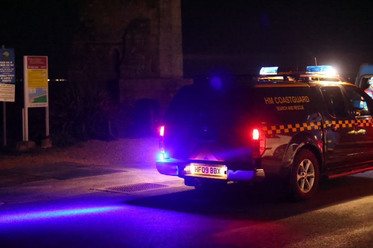 TEENAGE GIRLS CUT OFF IN THE DARK SWIFTLY RESCUED BY LIFEBOAT VOLUNTEERS