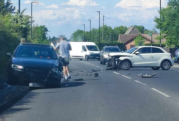 UPDATED: DOUBLE AUDI CRASH SPARKS TRAFFIC DISRUPTION IN COWES