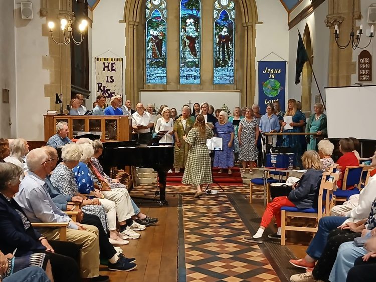 BAY WAILERS RAISE CLOSE TO £1,000 FOR CHARITY AT CHRIST CHURCH TOTLAND