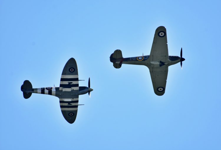 SPITFIRE AND HURRICANE DISPLAY CONFIRMED FOR ARMED FORCES DAY 2025