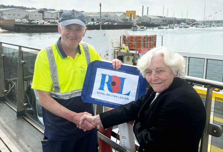 FLOATING BRIDGE VE DAY DONATIONS RAISE THOUSANDS FOR ROYAL BRITISH LEGION