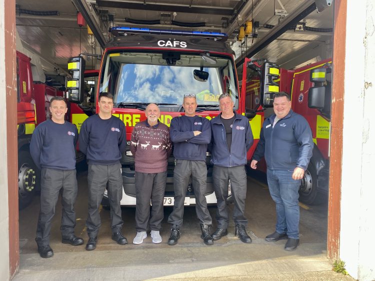 ISLE OF WIGHT CARE HOME CELEBRATES LOCAL FIREFIGHTERS WITH HANDMADE TRIBUTES