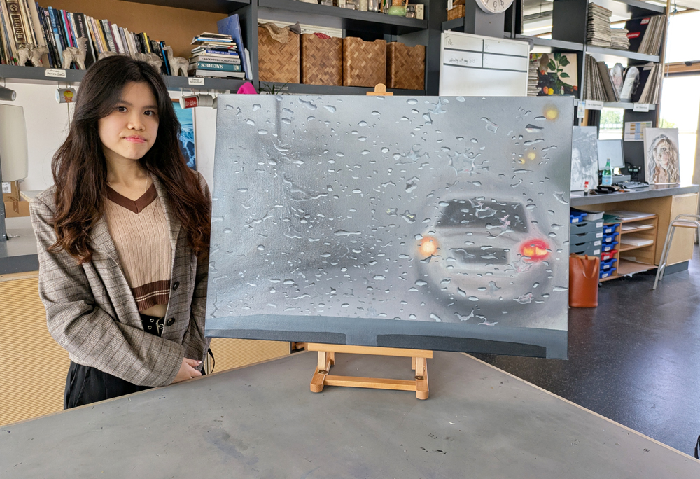 RYDE SCHOOL STUDENT SECURES TOP EXHIBITION SPOT IN LONDON