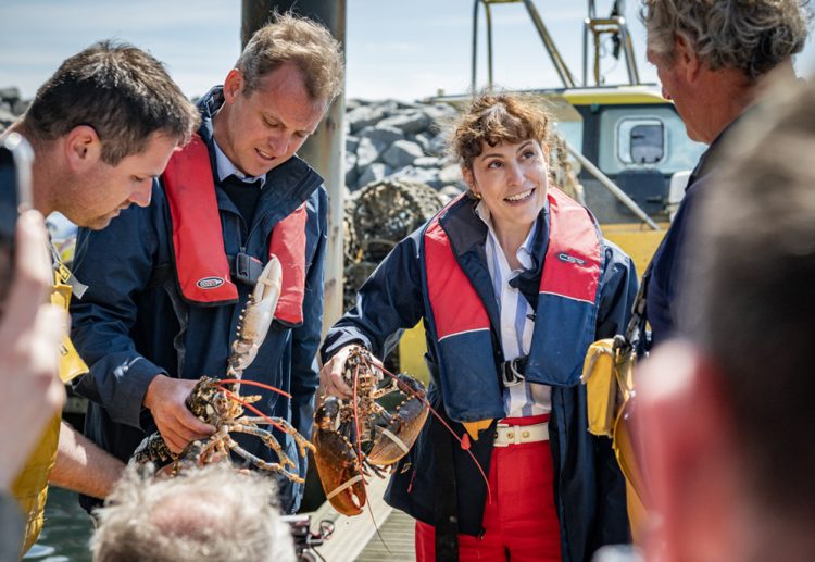 FOCUS ON FISHING AND FARMING IN SHADOW MINISTER’S ISLE OF WIGHT VISIT