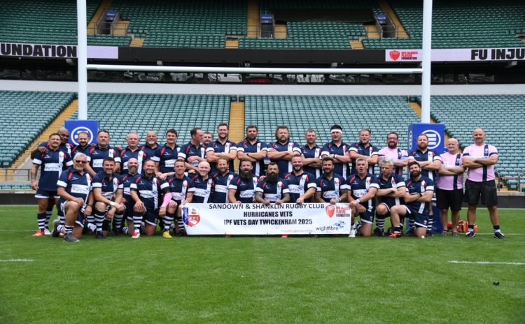 SANDOWN & SHANKLIN HURRICANES VETERANS COMPETE IN TWICKENHAM FINAL