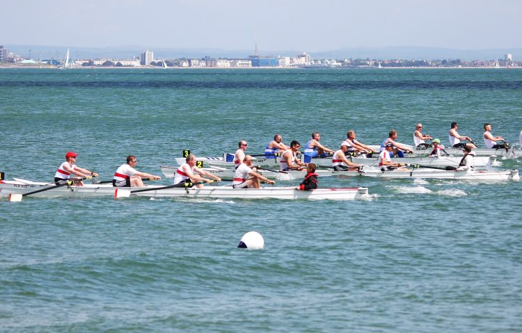 HANTS & DORSET ROWING ASSOCIATION REGATTA HEADING TO RYDE