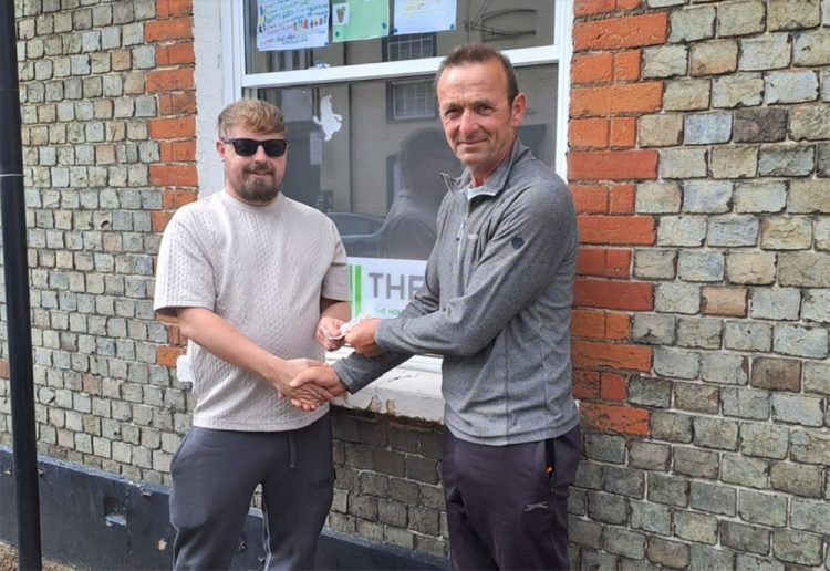 JAMIE DONATES £100 TO THE HOLT AS PART OF MONTHLY GIVING CAMPAIGN