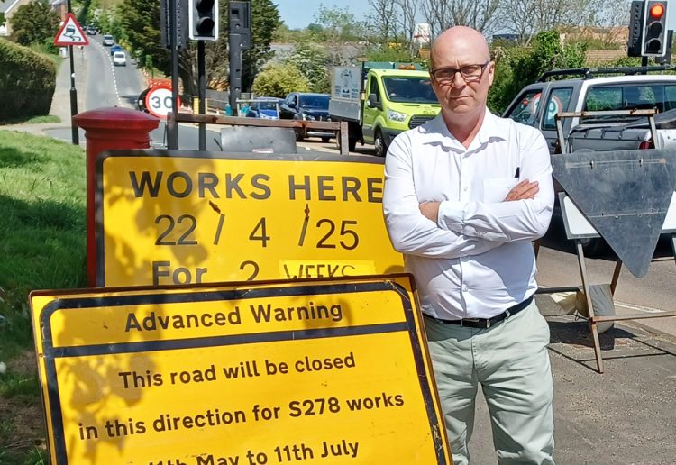 PARKHURST COUNCILLOR EXPRESSES ANGER OVER FORTHCOMING HORSEBRIDGE HILL WORKS