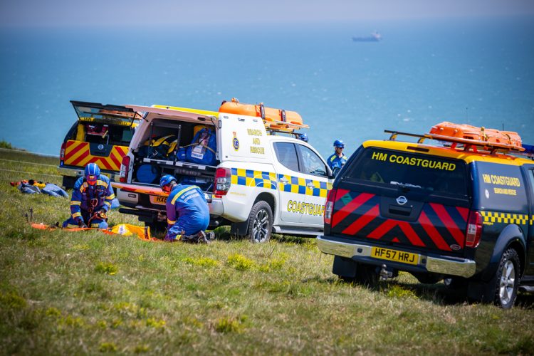 MYSTERY OBJECT SPARKS FULL COASTGUARD RESPONSE AT CULVER CLIFF