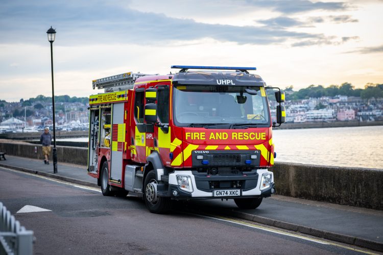 YOUTHS SUSPECTED TO BE BEHIND FIRE IN THE WOODS ON EAST COWES SEAFRONT