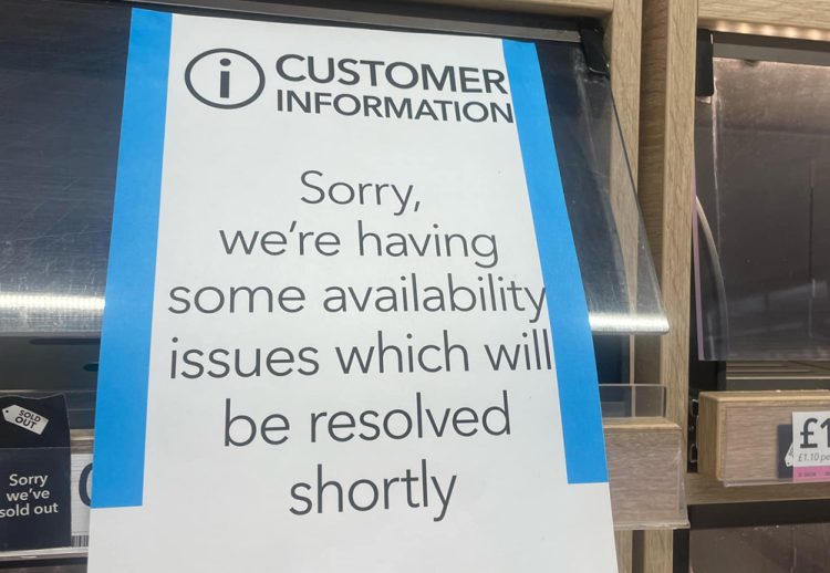 CO-OP STORES ON THE ISLE OF WIGHT LEFT WITH EMPTY SHELVES AFTER CYBER ATTACK