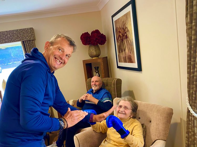 BANK HOLIDAY BOXING SESSION BRINGS ENERGY AND LAUGHTER TO ORCHARD HOUSE