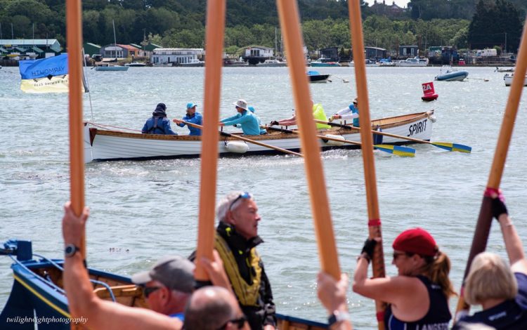 ROWERS BATTLE TOUGH CONDITIONS AT ANNUAL BEMBRIDGE GIG FEST