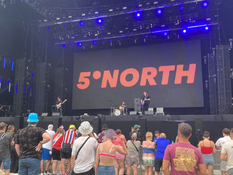 FIVE DEGREES NORTH ROCK ISLE OF WIGHT FESTIVAL MAIN STAGE