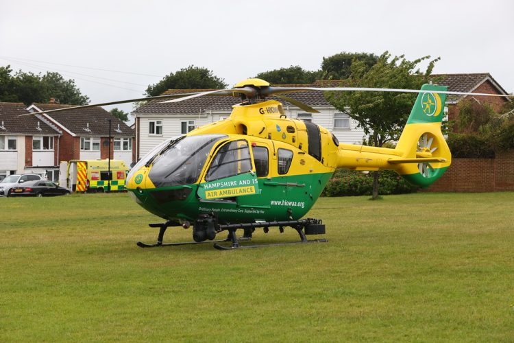 UPDATED: TOUCH DOWN IN NORTHWOOD FOR AIR AMBULANCE IN LIFE-SAVING MISSION