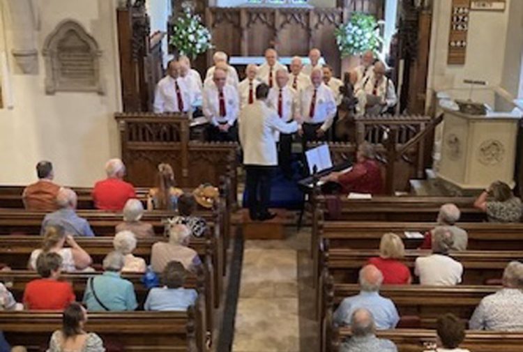 CHOIR ‘SINGS FOR ITS SUPPER’ AT BINSTEAD CHURCH CONCERT