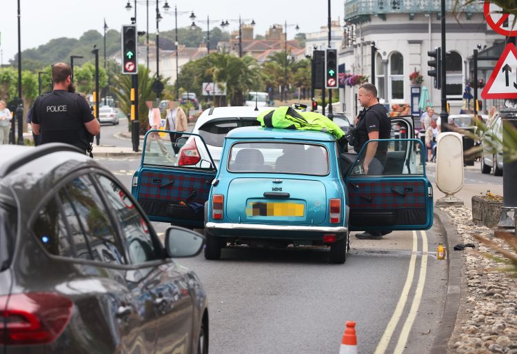 UPDATED: ARREST MADE AFTER MINI REAR-ENDER LEADS TO BUS STATION DIVERSION IN RYDE