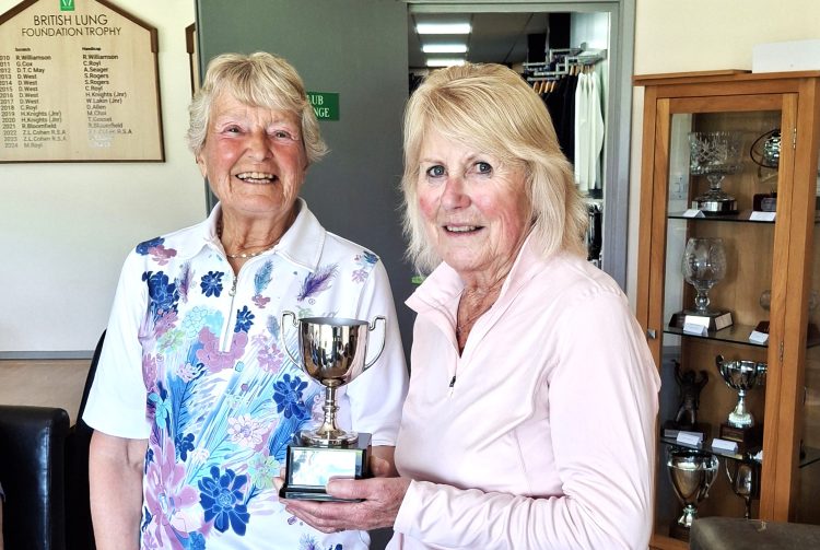 ONDY WARWICK TAKES WESTRIDGE GOLF CLUB LADY CAPTAIN’S TROPHY