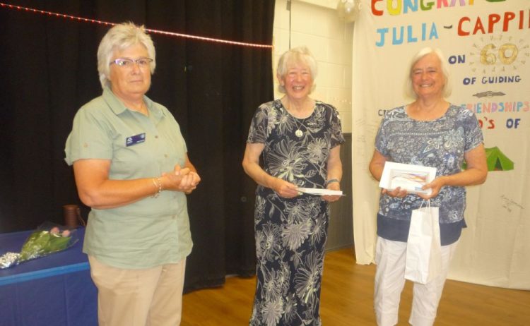 JULIA AND ROSEMARY CELEBRATE 120 YEARS OF ISLE OF WIGHT GIRLGUIDING