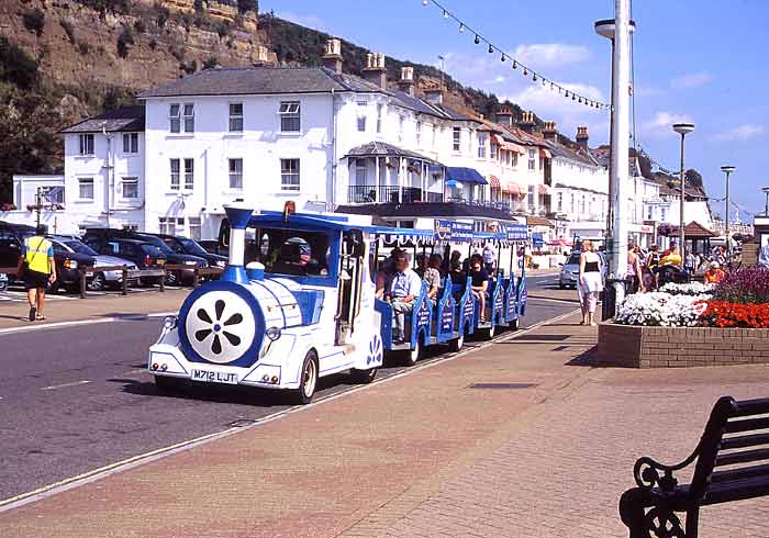 SHANKLIN DOTTO TRAIN TOOK TO THE ROAD 30 YEARS AGO
