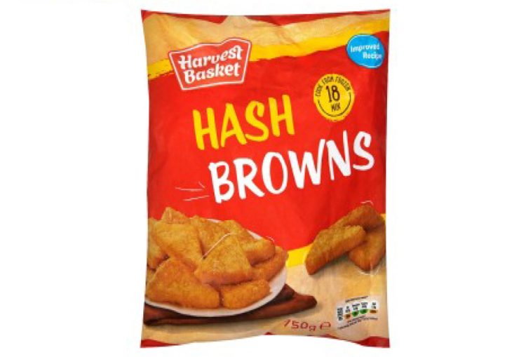 LIDL RECALLS HASH BROWNS OVER FEARS PRODUCT MAY CONTAIN METAL
