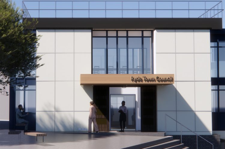 RYDE’S FORMER NATWEST BANK BUILDING TO GET NEW LOOK UNDER TOWN COUNCIL PLANS