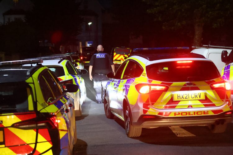 MAJOR ARMED POLICE RESPONSE TO SANDOWN AS ‘SQUATTERS’ HAULED FROM PROPERTY